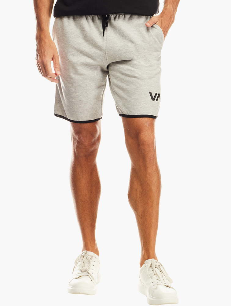 MyRunway | Shop RVCA Smokey Grey Heather Sport Iv Sweatshorts for